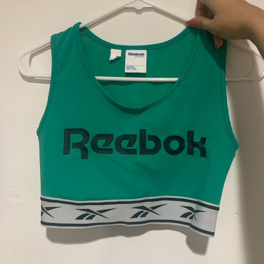 reebok sports bra/crop top